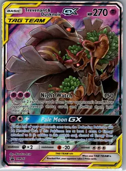 Trevenant & Dusknoir GX SM217 SM Promos - Pokemon Card - LP - Image 1