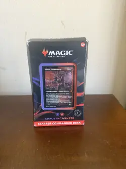 Magic The Gathering MTG Commander Starter Deck: Chaos Incarnate Brand New - Image 1