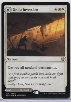1x Ondu Inversion - Zendikar Rising - Near Mint - Image 1