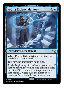 MTG - Proft's Eidetic Memory - Enchantment - Murders at Karlov Manor (MKM) - NM - Image 1