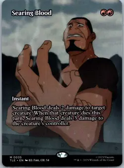 Searing Blood (Borderless) M Avatar: The Last Airbender: Eternal-Legal 35 NM - Image 1