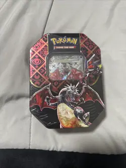 Pokemon TCG Scarlet & Violet Paldean Fates Charizard EX Tin, Sealed - Image 1