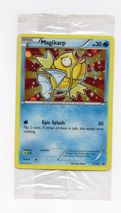 Magikarp XY143 Black Star Promo Card SEALED Pokemon Target Exclusive (NM) - Image 1
