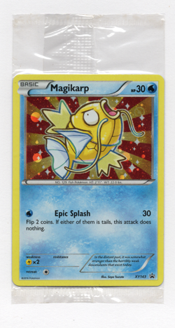 Magikarp XY143 Black Star Promo Card SEALED Pokemon Target Exclusive (NM) - Image 3