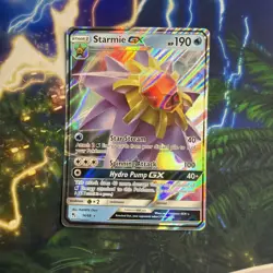 Starmie GX 14/68 - Pokemon TCG Hidden Fates Sun & Moon Ultra Rare Card - Image 3