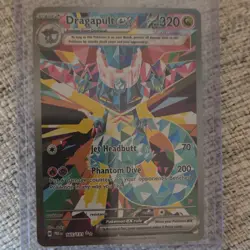 Pokemon Dragapult ex Twilight Masquerade 165/131 Special Illustration Rare Full… - Image 2