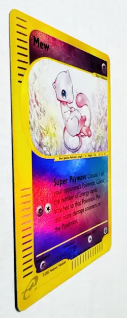 2002 Pokemon Expedition 19/165 Mew Reverse Holo Rare NM !! - Image 5