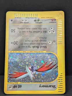 Skarmory 027/165 Expedition Base Set Holo Rare Pokemon TCG Nintendo MP+ - Image 4
