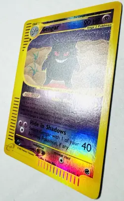 2002 Pokemon Expedition Base Set 13/165 Gengar Reverse Holo Rare NM !! - Image 3