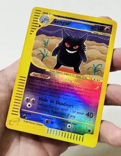 2002 Pokemon Expedition Base Set 13/165 Gengar Reverse Holo Rare NM !! - Image 4