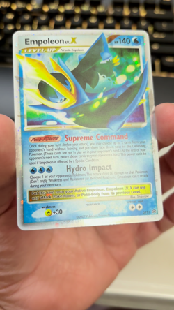 Pokemon - Empoleon LV.X Diamond and Pearl Promos DP11 NM - Image 2