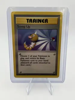 Pokemon TCG Scoop Up Base Set Rare Trainer 78/102 Regular English 1999 - Image 1