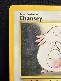 Chansey 3/102 Base Set Holo Pokemon Base Set WOTC Vintage - Image 2