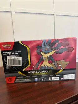 Pokemon TCG Mega Lucario ex Premium Figure Collection Factory Sealed. - Image 2