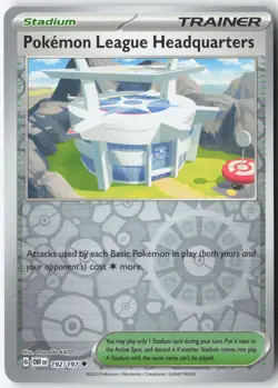 Pokemon League Headquarters UC SV03: Obsidian Flames 192/197 NM Reverse Holofoil - Image 1