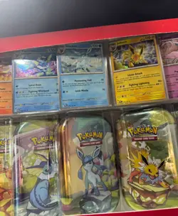 Pokemon TCG Prismatic Evolutions 8 Pack Mini Tins - Costco Exclusive - SEALED - Image 3