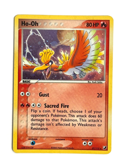 Pokemon TCG Ho-Oh 27/115 Cosmos Holo Unseen Forces 2005 - Image 1