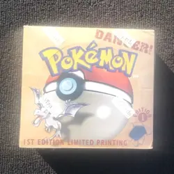 Pokemon Fossil 1st Edition Booster Box Sealed 1999 Wizards of the Coast - Image 1