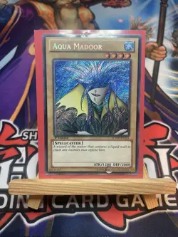 Yu-Gi-Oh! | Aqua Madoor | LCYW-EN221 | Secret Rare | 1st Edition - Image 1