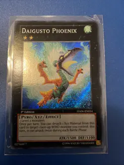 Yu-Gi-Oh! Daigusto Phoenix HA06-EN054 1st Edition Secret Rare NM - Image 1