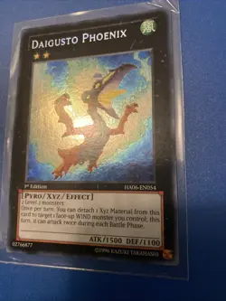 Yu-Gi-Oh! Daigusto Phoenix HA06-EN054 1st Edition Secret Rare NM - Image 3