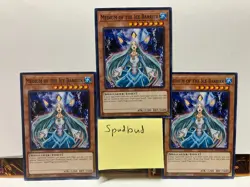 x3 Medium Of The Ice Barrier Common x3 HAC1-EN034 (Light Play 1st Ed) - Image 1