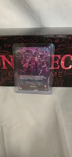 Shanks (English Version 2nd Anniversary Set) OP09-001 One Piece Promotion Cards - Image 1