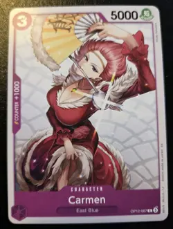 Carmen OP12-067 Common Legacy Of The Master One Piece Card Game - Image 1