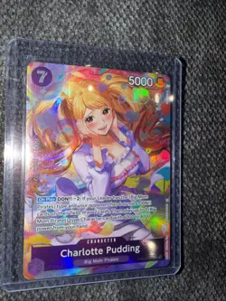 CHARLOTTE PUDDING One Piece TCG PRB02-010 Alt Art SR The Best Vol.2 NM English - Image 1