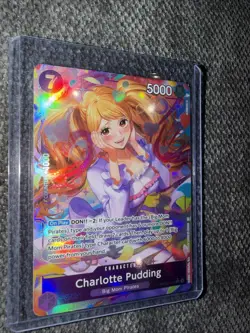 CHARLOTTE PUDDING One Piece TCG PRB02-010 Alt Art SR The Best Vol.2 NM English - Image 2