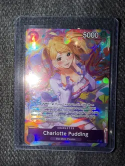 CHARLOTTE PUDDING One Piece TCG PRB02-010 Alt Art SR The Best Vol.2 NM English - Image 3