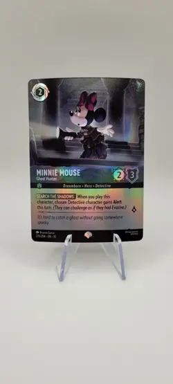 Disney Lorcana TCG: Minnie Mouse - Ghost Hunter (Epic) 220/204 NM - Image 1