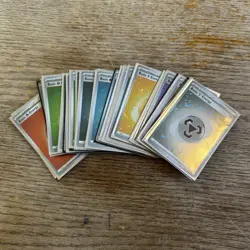 Pokemon Scarlet and Violet Holo Energy Cards. Lot of 41. Near Mint. - Image 4