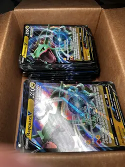 Pokemon - Rayquaza V Jumbo Card - Sea And Sky Crown Zenith Promo Lot of 100 - Image 3