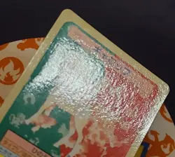 Rapidash 078 Blue Back Pokemon Carddass Topsun Nintendo Japan 1997 Card Crease - Image 3