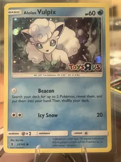 Alolan Vulpix - (Toys R Us Promo) 021/145 Miscellaneous Cards & Products Holo - Image 1