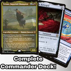 MTG Commander EDH Deck Tetsuo, Imperial Champion 100 Magic Cards Custom Deck - Image 1