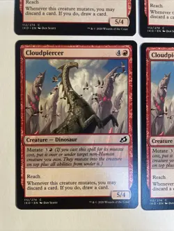4x Mtg Ikoria Lair Of Behemoths Cloudpiercer NM/M Magic the Gathering - Image 2