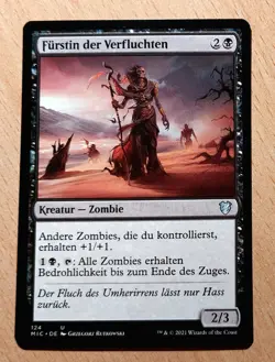 MTG Magic: Furstin der Verfluchten, Lord of the Accursed, DEUTSCH Zombie Lord - Image 1
