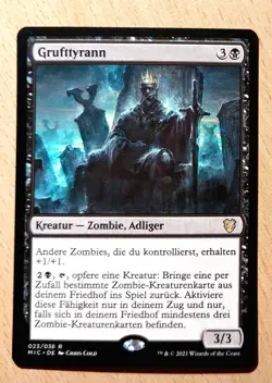 MTG Magic: Grufttyrann, Tomb Tyrant, DEUTSCH, Zombie Lord, fur Zombiedeck - Image 1