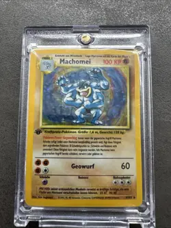 Pokemon Machomei 1st Edition Holo Rare #8/102 German (original Sealed) 1999 - Image 1