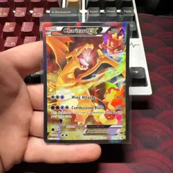2016 Pokemon Charizard EX XY121 Black Star Promo 2016 Holo Rare - NM - Image 1