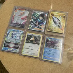 Pokemon Cards Lot of 6 - TCG Holo Full Art Snorlax Reshiram Kyogre - Image 1