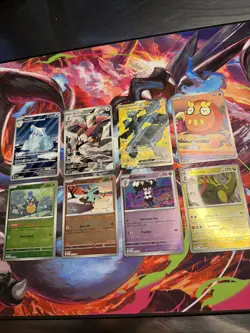 Lot Of 8 Pokemon Cards From Black Bolt Full Arts And More Masterball See Pics NM - Image 1