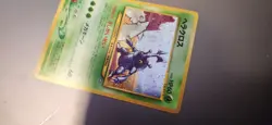 2000 Japanese Pokemon #214 Heracross (Neo Genesis) Holo - LP - Image 5