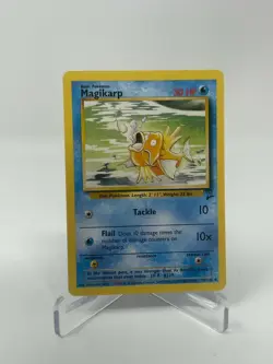 Pokemon Uncommon Base Set 2 Magikarp 50/130 Non-holo NM - Image 1