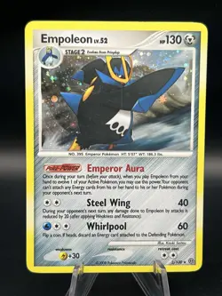 Empoleon 2/100 Holo Rare DP Stormfront Set TCG Pokemon - Image 1