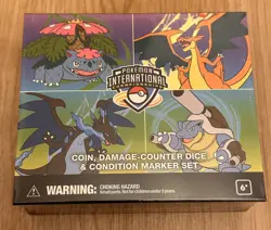 Pokemon EUIC 2026 London Exclusive Damage Counter Dice Set-Dice,Coin & Markers - Image 1