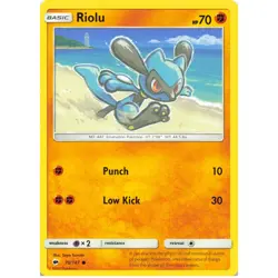 Riolu | 70 | Pokemon, Burning Shadows, Sun & Moon, Common - Image 1