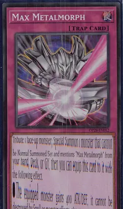Max Metalmorph Super Rare OTS Tournament Pack 28 OP28-EN012 NM - Image 1